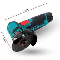 Mini meuleuse d'angle sans balais au lithium-ion, petite machine de polissage portative domestique