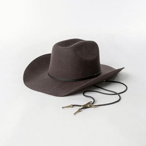 Chapeau Fedora Western Cowboy Vintage de Luxe à Large Bord en Laine 100% pour Vente en Gros – Idéal pour les Loisirs, les Voyages, les Affaires et le Ski - Product Image 5
