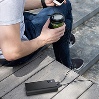 Batterie externe Powerbank avec logo personnalisé, batterie externe USB-C, batterie externe 20000 mAh, Power Banks, charge ultra-rapide PD, batterie externe 20000 mAh