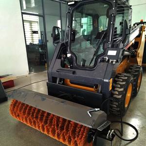 Высокоэффективный мини-погрузчик с бортовыми ходами, гусеничный погрузчик, используемый для ферм и производственных предприятий - Product Image 5