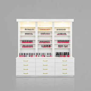 Tiroirs de rangement pour pinceaux de maquillage en gel, meubles de salon, tables à rouges à lèvres, présentoirs à vernis à ongles - Product Image 1