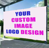 Personnalisez votre logo et votre image pour la décoration de mariage, toile de fond en tissu polyester de style éthiopien 10*10 pieds