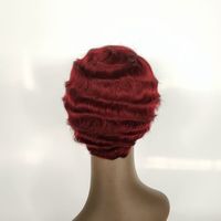 Magic love — perruque coupe courte naturelle, cheveux humains, coupe Pixie, faites à la Machine, pour femmes noires