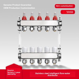 Modern Style Custom 220V <strong>HVAC</strong> Apartment Floor Heating Cables Visual Float <strong>Flow</strong> <strong>Meter</strong> 304 Stainless Steel Water Heating System 5 - Product Image 5