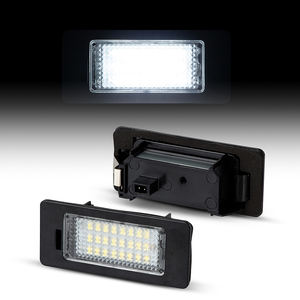 Éclairage de plaque d'immatriculation LED pour Audi Q5 A1 S1 A5 A6 C7 S6 C7 VW Golf 6 <span class=keywords><strong>Skoda</strong></span> <span class=keywords><strong>Fabia</strong></span> |   Remplacement de la prise OE OEM - Product Image 1