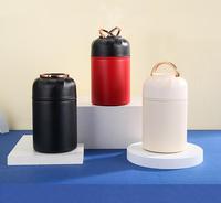 Termo Portátil de Acero Inoxidable para Alimentos, con Asa, Hermético, para Sopa, Ideal para Oficina, Escuela y Viajes