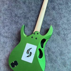 Chitarra Elettrica Double Neck Geake ST-311 con Corpo in Mogano, Manico in Acero, Finitura Lucida, Tastiera in Palissandro, Configurazione Pickup H-S-H - Product Image 3