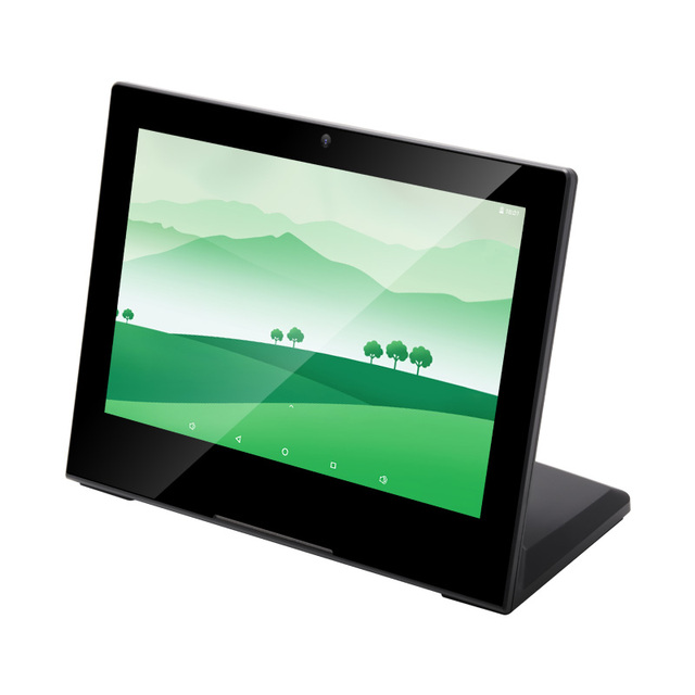UTAB P1012 10.1 Inch Ethernet RJ45 POE Android 8.1 L Shape Desk Tablet PC for Business