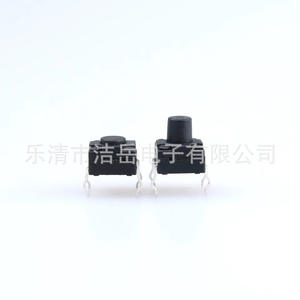 สวิตช์สัมผัสกันน้ำ 6x6 มม. สี่ขา ปุ่มกดแนวตั้งแบบ SPST สวิตช์แยกอิสระ ขาทองเหลือง 500mA 3.3VDC - Product Image 3