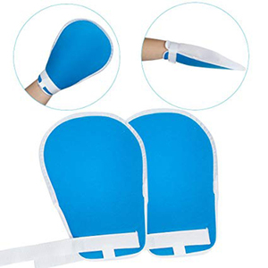 Guantes de sujeción antiextubación transpirables para pacientes <span class=keywords><strong>inquietos</strong></span> Guantes fijos con apertura de cremallera en suministros de atención médica - Product Image 3