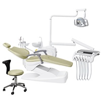 Unité de turbine portable complète unité dentaire avec compresseur unité de commande de fauteuil dentaire
