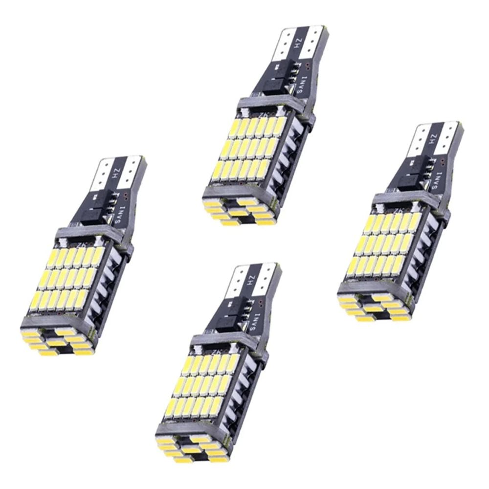 หลอดไฟ LED คุณภาพสูง T15-45SMD4014 สีขาว LED ภายในรถภายในหลอดไฟอ่านหนังสือหน้าสูง