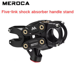 MEROCA-<span class=keywords><strong>Guidon</strong></span> à suspension pneumatique à cinq maillons pour VTT, route et gravier, absorbant les chocs de qualité supérieure, pour VTT et sentiers tout-terrain - Product Image 2