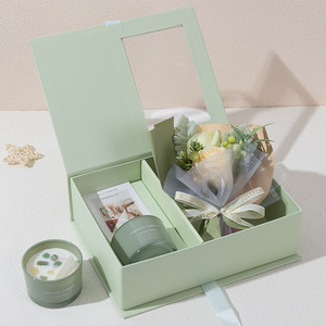 Set Regalo <span class=keywords><strong>di</strong></span> Candele Aromaterapiche con Confezione Regalo a Tema Rosa per <span class=keywords><strong>San</strong></span> <span class=keywords><strong>Valentino</strong></span>, Ideale per la Fidanzata, Basso MOQ - Product Image 1