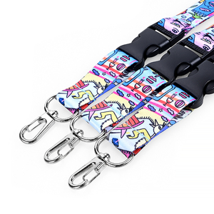 Cordón Personalizado <span class=keywords><strong>de</strong></span> Dibujos Animados, Cordón Promocional <span class=keywords><strong>de</strong></span> Poliéster, Logotipo <span class=keywords><strong>de</strong></span> Sublimación, Insignia <span class=keywords><strong>de</strong></span> Identificación Personalizada, Portatarjetas, Correa PARA EL Cuello - Product Image 3