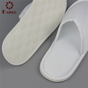 Năm Sao Biểu Tượng Tùy Chỉnh Có Thể Giặt Được Cá Nhân Trong Nhà Phòng Tắm Khách Sạn Waffle Weave Hotel Disposable Sạn Dép Đi Trong Nhà - Product Image 3