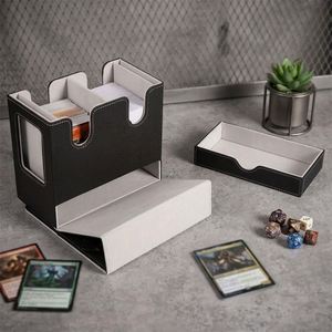 Customized Luxury 260+double Window Card Dice <b>Box</b> for TCG <b>Gaming</b> king Storage, Wear-resistant, Waterproof and Portable - Product Image 1