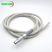 OURCONN B-Serie EGG.2B.6+1 Pneumatische Steckverbinder Koaxialkabel-Baugruppen OEM-Kabelkonfektion Kabelbaum
