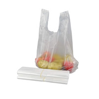 Sac de shopping en plastique PE jetable, réutilisable, durable, coloré, avec logo personnalisé, pour les courses au supermarché