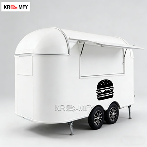 Remolque de Comida Móvil Preconectado Plug & Play con Certificación DOT CE VIN, Listo para Conectar a las Utilidades, Carro de Catering Callejero - Product Image 1