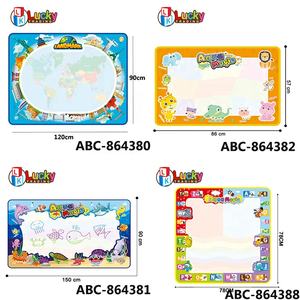 ラッキーおもちゃカスタム100*80ラージキッズライティング水描画ペン描画おもちゃアクア落書きマット - Product Image 5