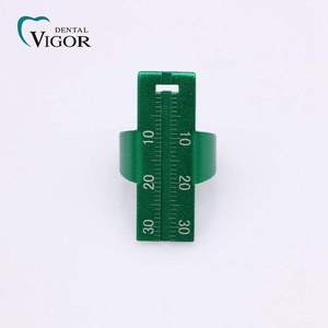 Regla de Anillo Endodóntico de Acero Inoxidable para Medir Limas de Conductos Radiculares Dentales - Product Image 2