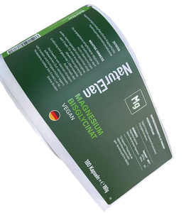 Tùy chỉnh Vinyl tự dính nhãn không thấm nước cho nhựa và chai thủy tinh với logo tùy chỉnh và in ấn - Product Image 2