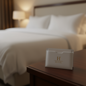 ที่ใส่คีย์การ์ดโรงแรม โพลีเอสเตอร์ แฟชั่นทันสมัย อุปกรณ์เสริมห้องพัก ดีไซน์หรูหรา สหรัฐอเมริกา - Product Image 3