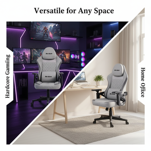 Silla de Juego Ergonómica de Cuero Premium de Lujo, Estilo Racing, con Altura Ajustable, Respaldo Alto y Cómodo, 59B3, Muestra Gratis - Product Image 3