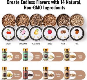 <span class=keywords><strong>Kit</strong></span> d'infusion d'alcool <span class=keywords><strong>de</strong></span> luxe avec copeaux <span class=keywords><strong>de</strong></span> bois naturels et plantes aromatiques pour la fabrication <span class=keywords><strong>de</strong></span> whisky, bourbon, vodka, tequila et <span class=keywords><strong>rhum</strong></span> - Fabriqué en Chine - Product Image 3