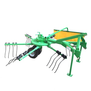 Râteaux à foin agricoles à <span class=keywords><strong>double</strong></span> tambour rotatif au meilleur prix avec certification CE - Product Image 4