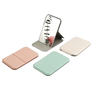 Nhà Sản Xuất OEM Tùy Chỉnh <span class=keywords><strong>Mini</strong></span> Xách Tay Pocket Gương Mềm Có Thể Gập Lại Cầm Tay Nhỏ Gọn Vanity PU Khung Trang Điểm Gương Cho Đi Du Lịch - Product Image 6
