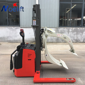 中国纸卷夹托盘提升堆垛机1.5吨2吨3M 4m提升高度全电动堆垛机 - Product Image 4