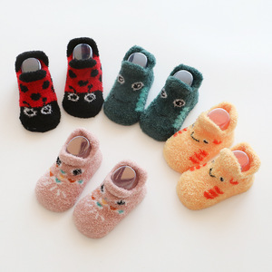 Invierno de alta calidad animal bebé <span class=keywords><strong>Calcetines</strong></span> antideslizantes de lana <span class=keywords><strong>Calcetines</strong></span> Niño cálido NIÑOS <span class=keywords><strong>Calcetines</strong></span> - Product Image 4