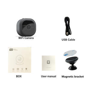 OEM Mini Wireless Interior Seguridad Pet Cámara Visión Nocturna Detección de Movimiento Grabación en Bucle H.265 Compresión de vídeo Sensor CMOS - Product Image 5