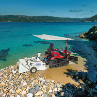 HANDSOMER1200 Nettoyeur de Plage Professionnel à Propulsion Diesel, Neuf, Garantie 1 An