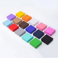 Cajas de Embalaje de Cartón Reciclado, Cajas de Papel Cuadradas Resistentes y Corrugadas para Cosméticos, Embalaje de Regalo de Lujo