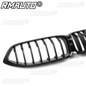 Calandre de remplacement avant pour BMW Série 8 G14 G15 G16 2018+ 840i 850i Noir Brillant Calandre de Course à Ligne Unique - Product Image 4