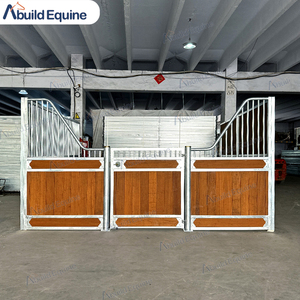 Façades de boxes à <span class=keywords><strong>chevaux</strong></span> extérieures en bambou, designs 3D, <span class=keywords><strong>abri</strong></span> pour <span class=keywords><strong>chevaux</strong></span> en <span class=keywords><strong>bois</strong></span> - Product Image 1