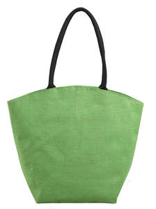 Sac fourre-tout en jute pour femmes, vente en gros, imprimé hibiscus, sac de plage avec poignée rembourrée tressée, produit de haute qualité, prix abordable - Product Image 2