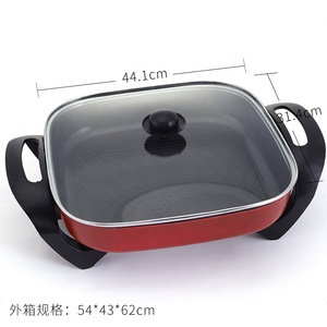 Bán Buôn Xách Tay Hàn Quốc Phong Cách Vuông 5L Nồi Điện Khỏe Mạnh Nhà Bếp Không Dính Nồi Thiết Bị Điện Caldron Cho Ký Túc Xá - Product Image 4