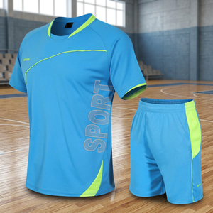 Camiseta de Fútbol para Hombre, Personalizada, con Cuello en V, Manga Corta, Cierre de Hebilla, Secado Rápido, 100% Poliéster, Venta Caliente - Product Image 3
