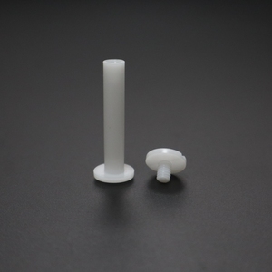 Tornillos Chicago M4 de POM, Postes de Encuadernación de Plástico, Sujetadores de Acetal Macho y Hembra, Sujetadores de Papelería, Tornillos para Encuadernación de Libros, Remaches de Cierre a Presión - Product Image 6