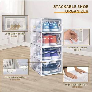 <span class=keywords><strong>Cajas</strong></span> organizadoras <span class=keywords><strong>para</strong></span> armario Contenedores apilables <span class=keywords><strong>de</strong></span> plástico Ventilación y almacenamiento <span class=keywords><strong>de</strong></span> zapatos <span class=keywords><strong>debajo</strong></span> <span class=keywords><strong>de</strong></span> <span class=keywords><strong>la</strong></span> <span class=keywords><strong>cama</strong></span> a prueba <span class=keywords><strong>de</strong></span> polvo - Product Image 5