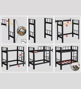 Chất lượng cao kim loại thép dành cho người lớn và trẻ em giường tầng cho phòng ngủ khách sạn căn hộ Trường Học ký túc xá nhà tù - Product Image 5