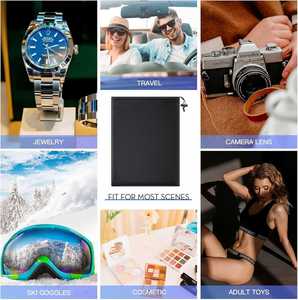 Custom Printing Toy Storage Bag BIRD EYE FABRIC Ski Goggle Bag Sunglasses Pouch <b>Case</b> Foldable Adjustable Drawstring Pouch - Product Image 5