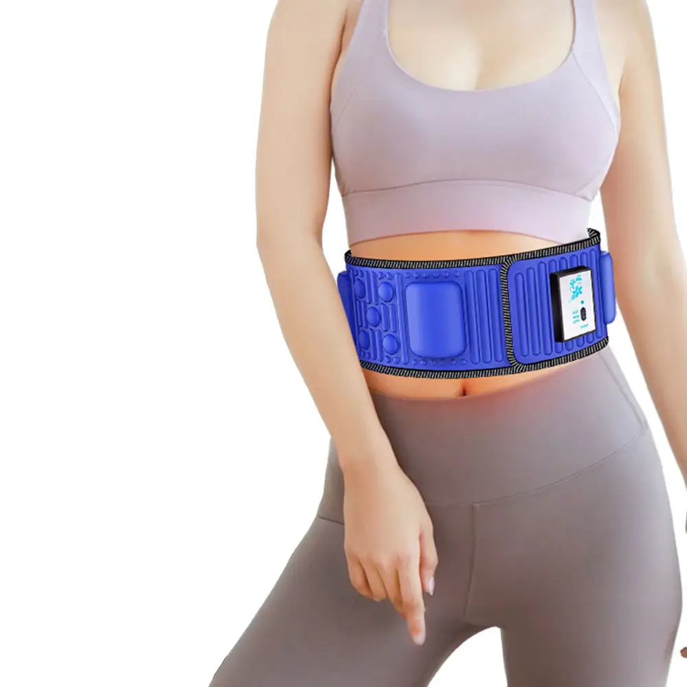 Wholesale Price Electric Body Care Slimming Belly Fat Burn Massager Heated Warmer Massage Fat Burning Belt
