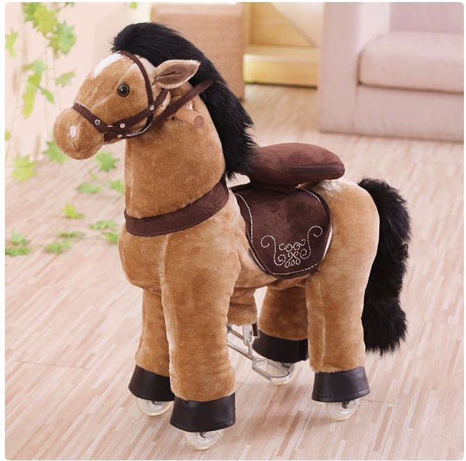 14-90 cm 100 kg ruote suono cavallo