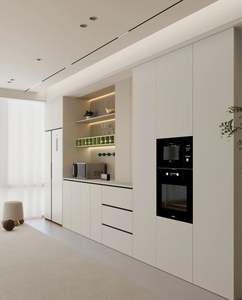 Armoire avec four et cuiseur vapeur intégrés, buffet personnalisé, meubles de salle à manger personnalisés - Product Image 3