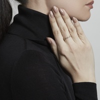 Bague en argent sterling 925 plaquée or 18 carats avec zircon et turquoise, personnalisable, pour femme